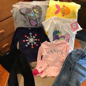 8 piece Toddler Bundle of Clothing sizes 3T/4T